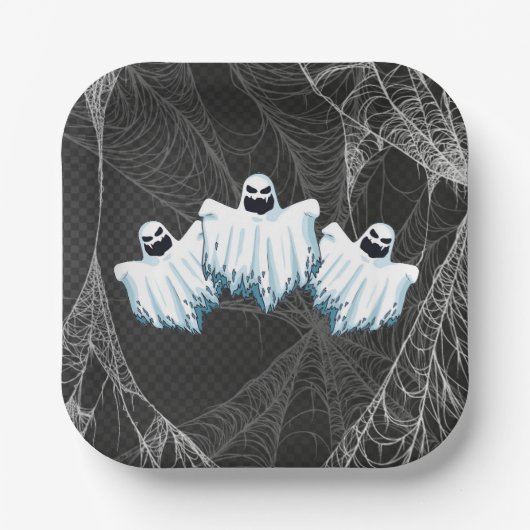 Halloween-Papierplatte Pappteller (Vorderseite)