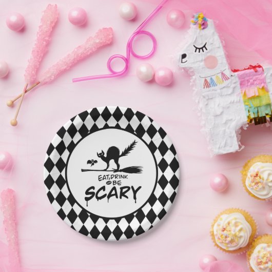 Halloween-Papierplatte Pappteller (Party)