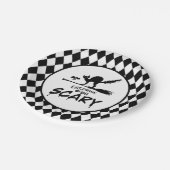 Halloween-Papierplatte Pappteller (Schrägansicht)