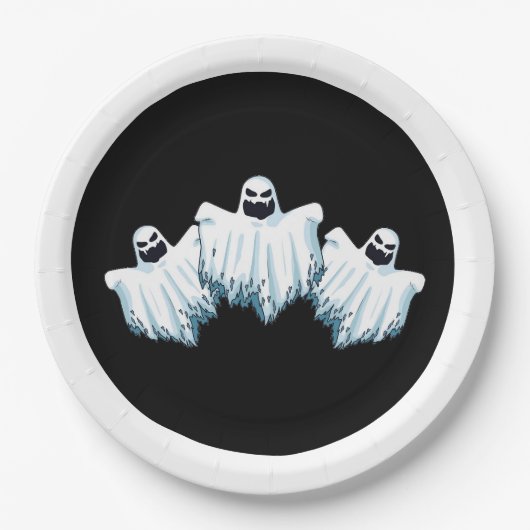 Halloween-Papierplatte Pappteller (Vorderseite)