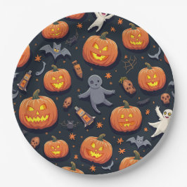 Halloween-Papierplatte Pappteller