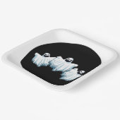 Halloween-Papierplatte Pappteller (Gewinkelt)