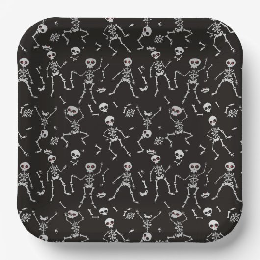 Halloween-Papierplatte Pappteller (Vorderseite)