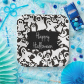 Halloween-Papierplatte Pappteller (Party)