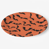 Halloween-Papierplatte Pappteller (Schrägansicht)