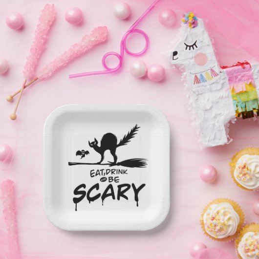 Halloween-Papierplatte Pappteller (Party)