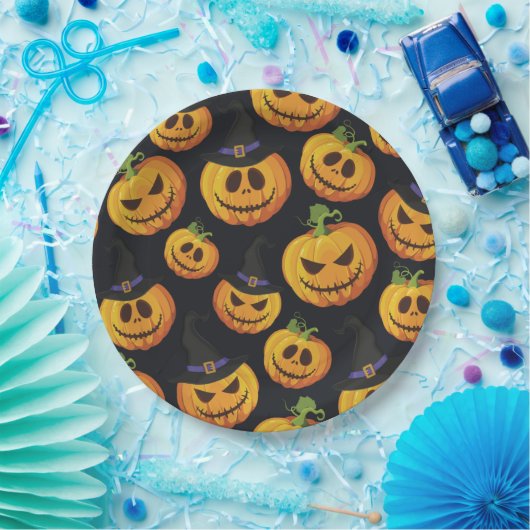 Halloween-Papierplatte Pappteller (Party)