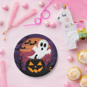 Halloween-Papierplatte Pappteller (Party)