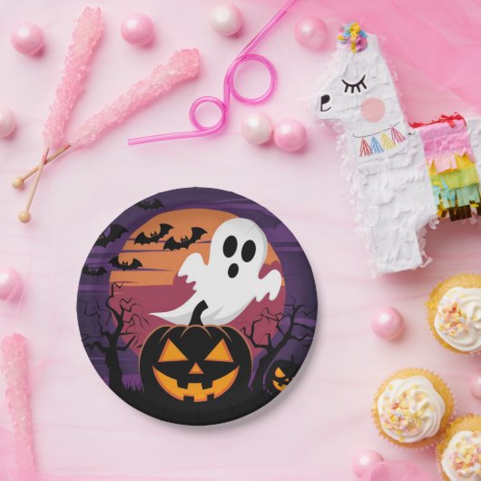 Halloween-Papierplatte Pappteller (Party)