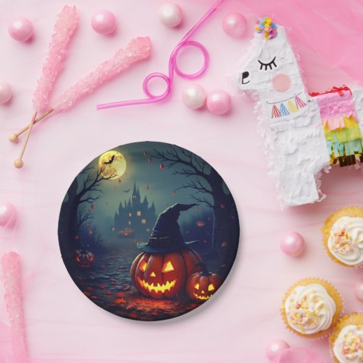 Halloween-Papierplatte Pappteller (Party)