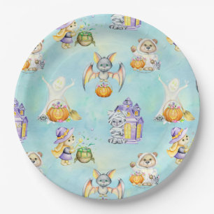 Halloween-Papierplatte Pappteller