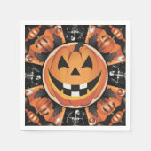 Halloween-Papierservietten Serviette (Vorderseite)
