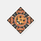 Halloween-Papierservietten Serviette (Ecke)