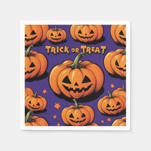 Halloween-Papierservietten Serviette (Vorderseite)