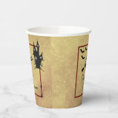 Halloween-Papiertasse Pappbecher (Links)