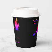 Halloween-Papiertasse Pappbecher (Links)