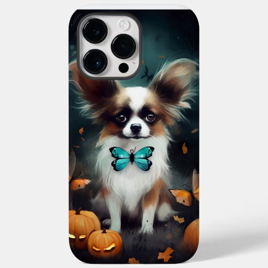 Halloween Papillon mit Pumpkins Beängstigend Case-Mate iPhone Hülle (Rückseite)