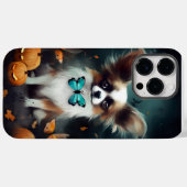 Halloween Papillon mit Pumpkins Beängstigend Case-Mate iPhone Hülle (Rückseite (Horizontal))