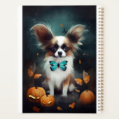 Halloween Papillon mit Pumpkins Beängstigend Planer (Rückseite)