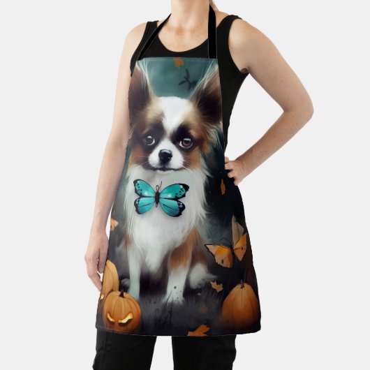 Halloween Papillon mit Pumpkins Beängstigend Schürze (InSitu)