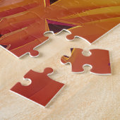Halloween Papillon Vampir-Kürbisse Gruselig Puzzle (Seite)