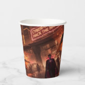 Halloween Pappbecher (Rückseite)