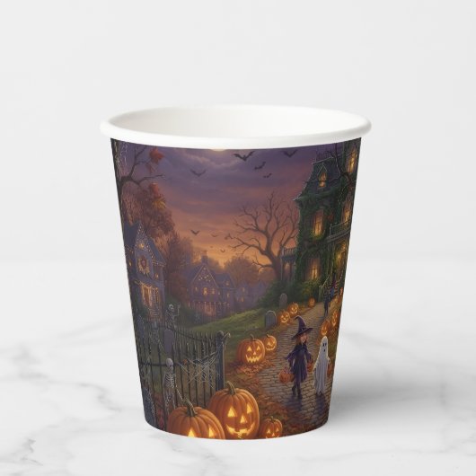 Halloween Pappbecher (Vorderseite)