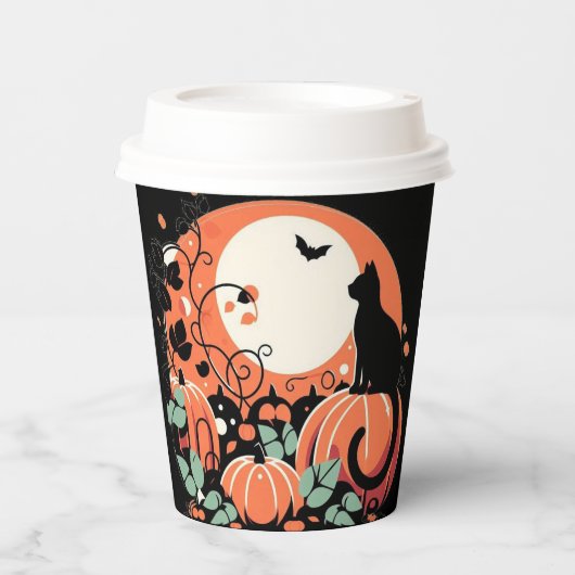 Halloween pappbecher (Vorderseite)