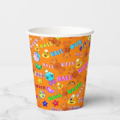 Halloween Pappbecher (Rückseite)