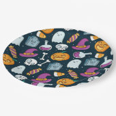 Halloween Pappteller (Schrägansicht)