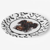 Halloween Pappteller (Schrägansicht)