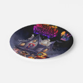 Halloween Pappteller (Schrägansicht)