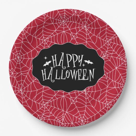Halloween pappteller (Vorderseite)