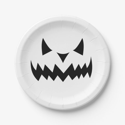 Halloween pappteller (Vorderseite)
