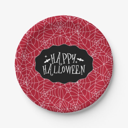 Halloween pappteller (Vorderseite)