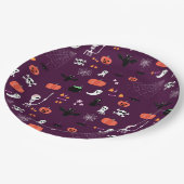 Halloween Pappteller (Schrägansicht)
