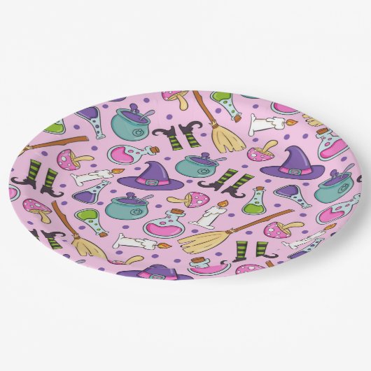 Halloween Pappteller (Schrägansicht)