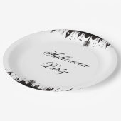 Halloween Pappteller (Schrägansicht)