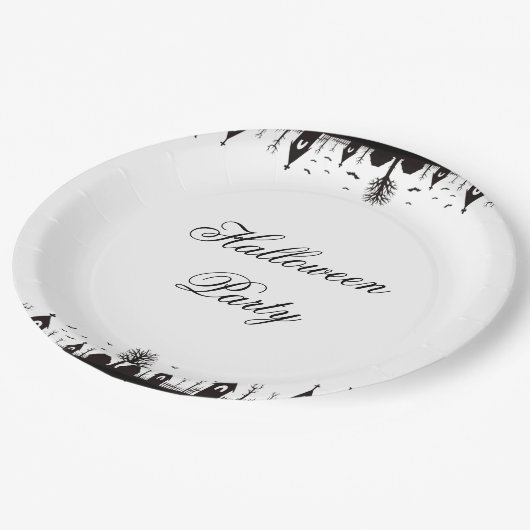 Halloween Pappteller (Schrägansicht)