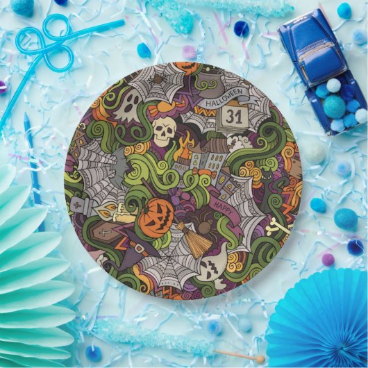 Halloween Pappteller (Party)