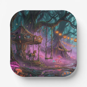 Halloween pappteller