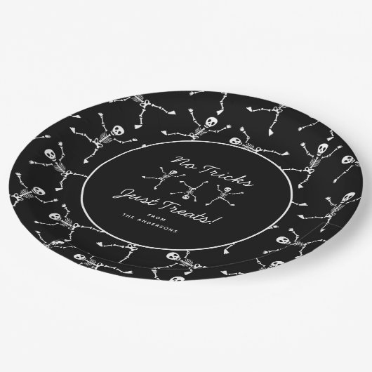 Halloween Pappteller (Schrägansicht)