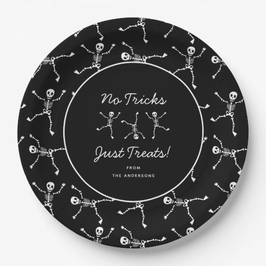 Halloween Pappteller (Vorderseite)