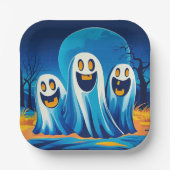 Halloween Pappteller (Vorderseite)