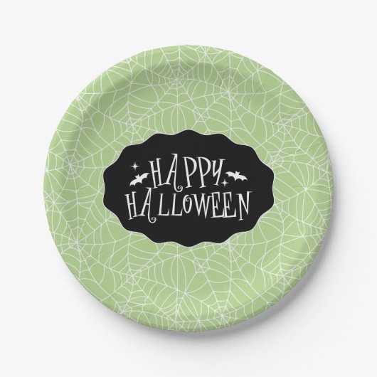 Halloween  pappteller (Vorderseite)