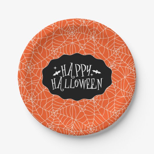 Halloween pappteller (Vorderseite)