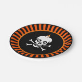 Halloween Pappteller (Schrägansicht)