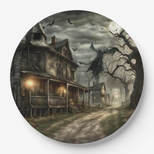 Halloween pappteller (Vorderseite)