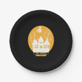 Halloween Pappteller (Vorderseite)