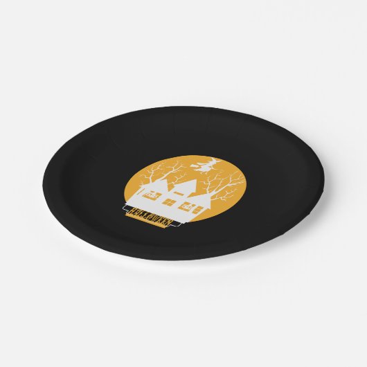 Halloween Pappteller (Schrägansicht)